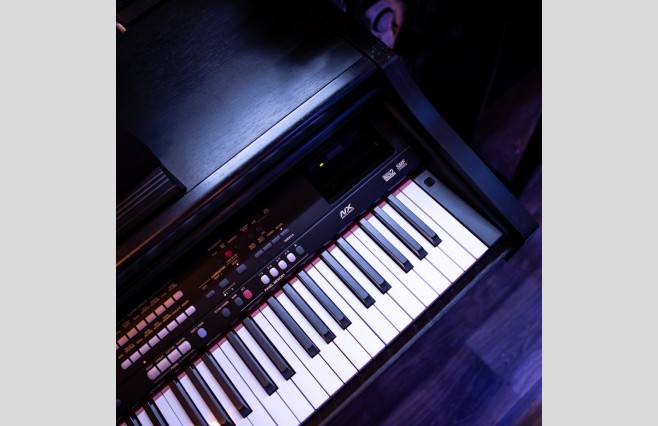 Used Technics SX-PR54 Satin Mahogany Digital Piano Complete Package (SN:KNMFA001223) - Image 9